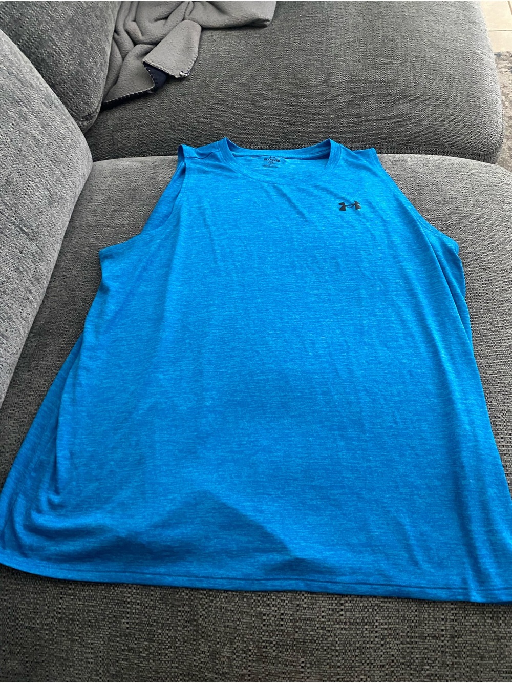 Under Armour Electric Blue Men's Sleeveless Training Tank